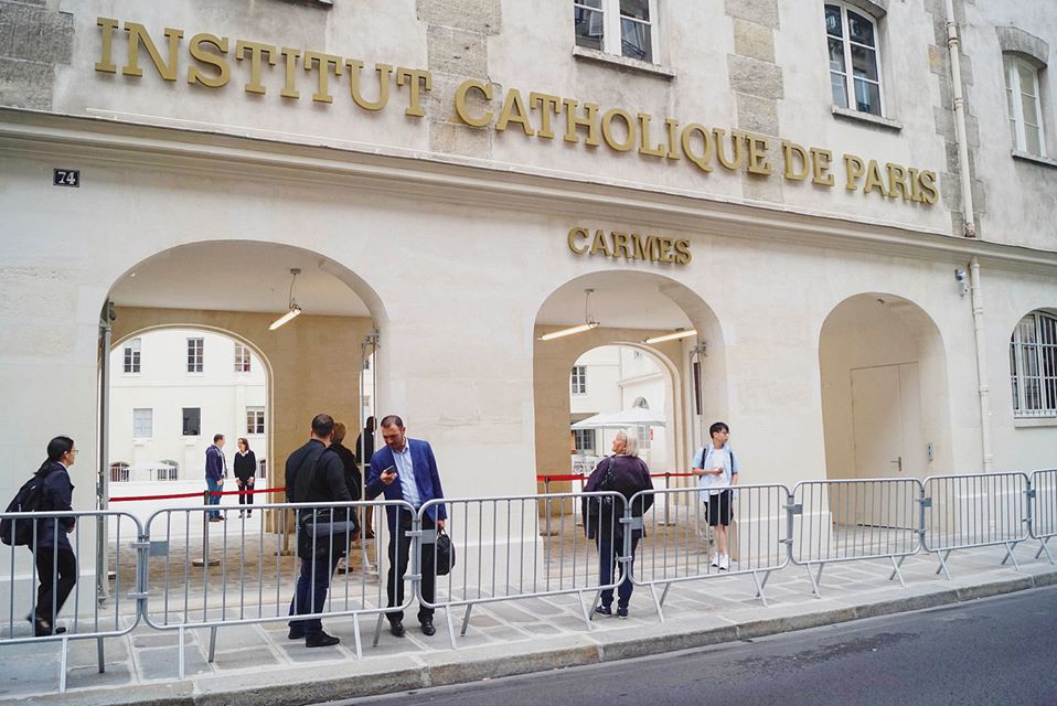 You are currently viewing Conférence à l’Institut Catholique de Paris